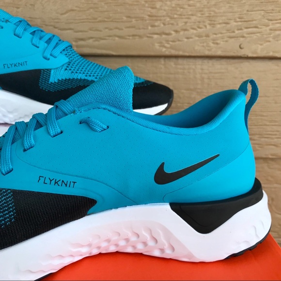 Nike Odyssey React 2 FK Running Shoe Blue Lagoon - Picture 8 of 10